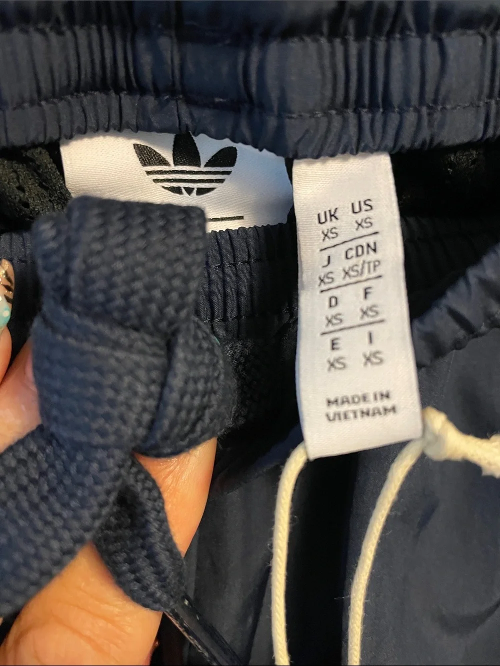 Adidas × Brain Dead  logo track pants. Size Xs.